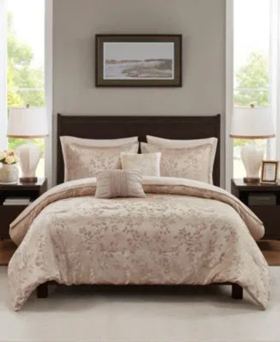 Addison Park Sterling 9 Pc. Jacquard Comforter Sets In Gold