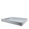 Addison Ross 22 X 16 Carbon Lacquer Tray In White