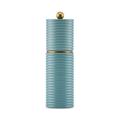 Addison Ross 7.2 Ribbed Salt & Pepper Grinder In Blue