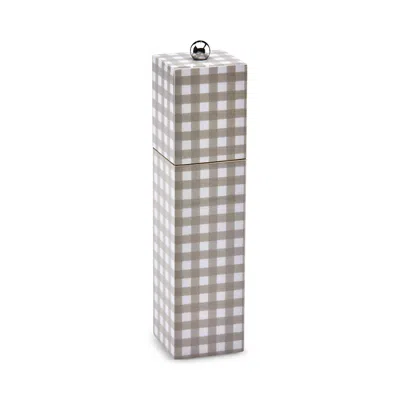 Addison Ross 9.6 Gingham Salt & Pepper Grinder