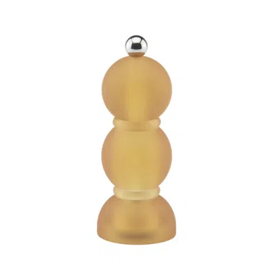 Addison Ross Amber Frosty Mini Bob Salt Or Pepper Mill
