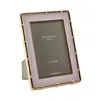Addison Ross Pale Pink & Gold Bamboo Photo Frame In Pale Pink