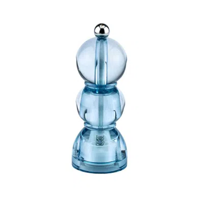 Addison Ross Blue Icy Mini Bob Salt Or Pepper Mill