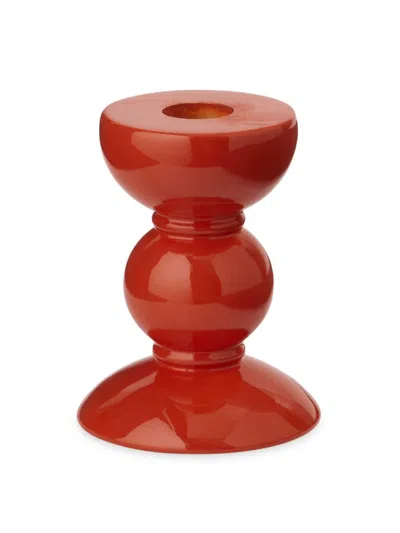 Addison Ross Bobbin Candle Stick In Red