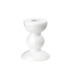 Addison Ross Bobbin Candlestick In White