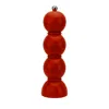 Addison Ross Bobbin Lacquered Salt Or Pepper Mill Grinder In Red