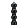 Addison Ross Bobbin Lacquered Salt Or Pepper Mill Grinder In Black