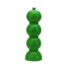 Addison Ross Bobbin Lacquered Salt Or Pepper Mill Grinder In Leaf
