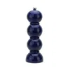 Addison Ross Bobbin Lacquered Salt Or Pepper Mill Grinder In Navy