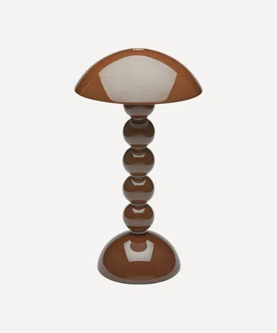 Addison Ross Bobbin Led Lamp In Brown
