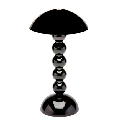 Addison Ross Bobbin Rechargeable Led Lamp In Black