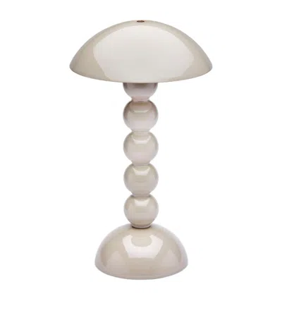 Addison Ross Bobbin Rechargeable Led Lamp In Neutral