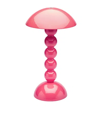 Addison Ross Bobbin Rechargeable Led Lamp In Pink