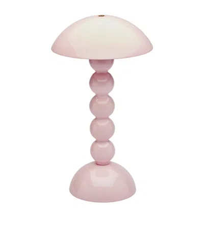 Addison Ross Bobbin Rechargeable Led Lamp In Pink