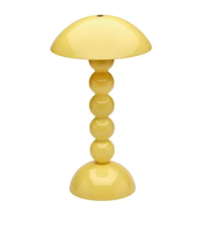 Addison Ross Bobbin Rechargeable Led Lamp In Yellow