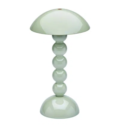 Addison Ross Bobbin Rechargeable Table Lamp In Green