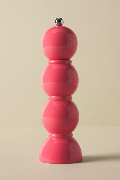 Addison Ross Bobbin Salt And Pepper Grinder In Pink