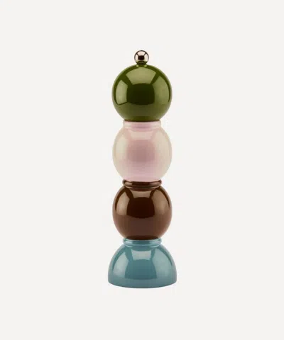 Addison Ross Bobbin Salt And Pepper Grinder In Green