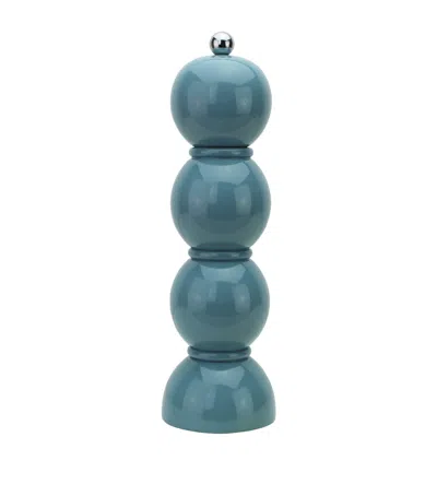 Addison Ross Bobbin Salt Or Pepper Mill In Blue