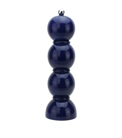 Addison Ross Bobbin Salt Or Pepper Mill In Blue