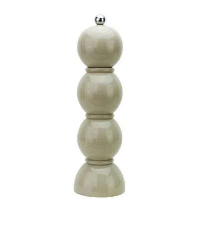 Addison Ross Bobbin Salt Or Pepper Mill In Neutral