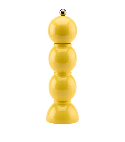 Addison Ross Bobbin Salt Or Pepper Mill In Yellow