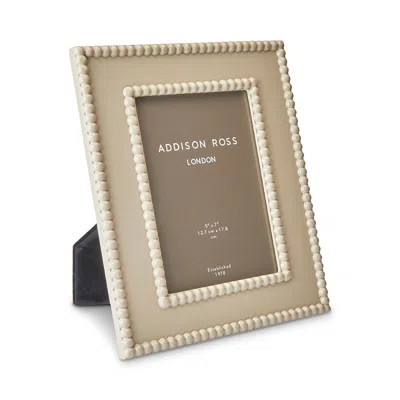 Addison Ross Cappuccino Bobbin Picture Frame, 5 X 7 In Brown