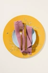 Addison Ross Chinoiserie Lacquered Placemats, Set Of 4 In Pink