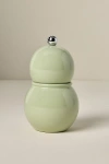 Addison Ross Chubby Bobbin Salt & Pepper Mill In Green