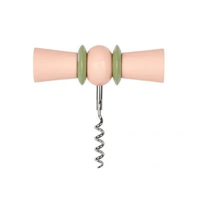 Addison Ross Corkscrew Green & Pink In Green,pink