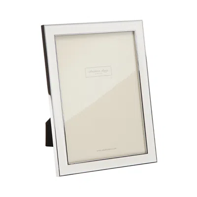 Addison Ross Enamel Frame, 4 X 6 In White