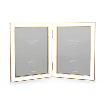Addison Ross Enamel Metal Magnetic Frame In White