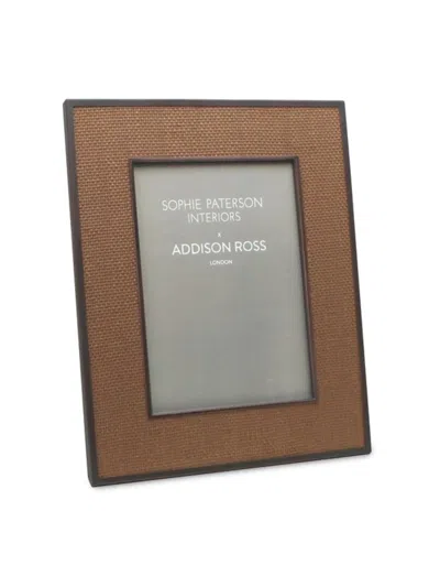 Addison Ross Faux Rattan Frame In Brown