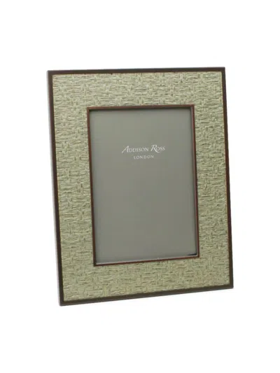 Addison Ross Faux Rattan Frame In Green
