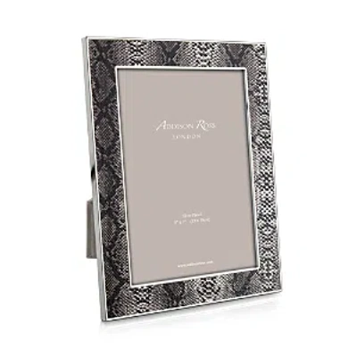 Addison Ross Faux Snake Picture Frame, 4 X 6 In Gray