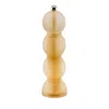 Addison Ross Frosty Bobbin Salt Or Pepper Mill Grinder In Amber