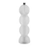 Addison Ross Frosty Bobbin Salt Or Pepper Mill Grinder In White