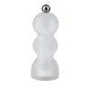 Addison Ross Frosty Bobbin Salt Or Pepper Mill Grinder In Transparent