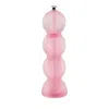 Addison Ross Frosty Bobbin Salt Or Pepper Mill Grinder In Pink