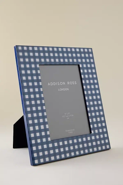 Addison Ross Gingham Photo Frame
