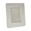 Addison Ross Gold Edged Orange Studio Enamel Photo Frame, 5 X 7 In Chiffon