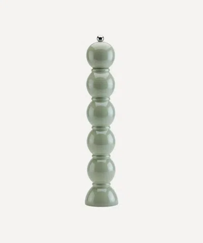 Addison Ross Grande Bobbin Salt And Pepper Grinder In Green