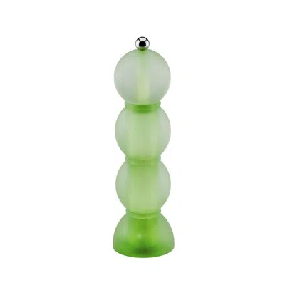 Addison Ross Green Frosty Bobbin Salt Or Pepper Mill