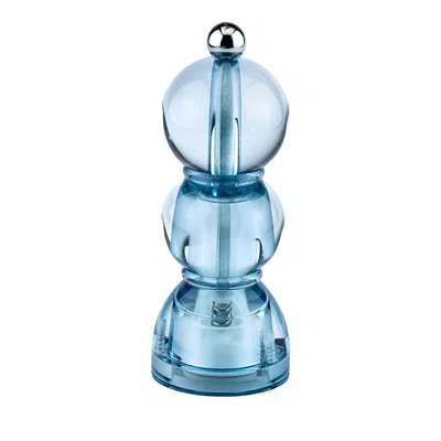 Addison Ross Icy Bobbin Salt Or Pepper Mill Grinder In Blue