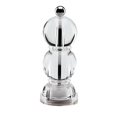 Addison Ross Icy Bobbin Salt Or Pepper Mill Grinder In Transparent