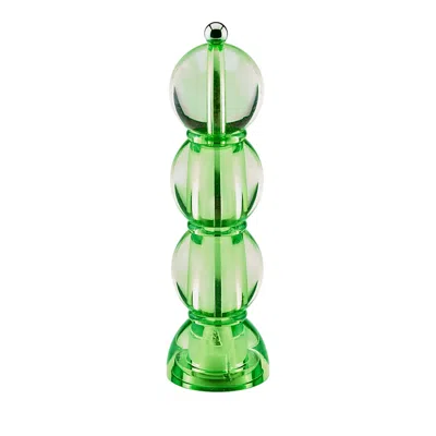 Addison Ross Icy Bobbin Salt Or Pepper Mill Grinder In Green