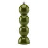 Addison Ross Khaki Bobbin Lacquer Salt Or Pepper Mill In Green
