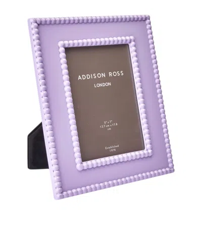 Addison Ross Lacquer Bobbin Picture Frame In Pink