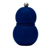 Addison Ross Lacquer Bobbin Salt Or Pepper Mill Grinder In Navy
