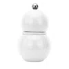 Addison Ross Lacquer Bobbin Salt Or Pepper Mill Grinder In White